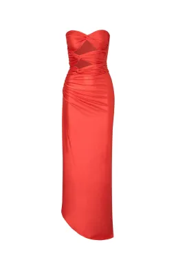 Baobab Vera Dress Coral Size 8 for rent on The Volte - image 2
