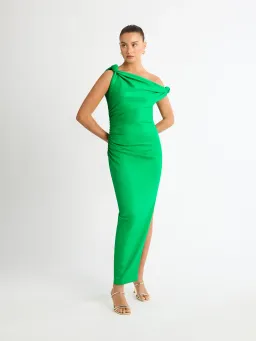 Sheike Ludlow Maxi Dress Green Size AU 10 for rent on The Volte - image 1