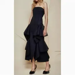 Acler Bauer Formal Dress Navy Size 6  for rent on The Volte - image 1