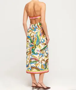 Alemais Ozma Bodice Dress in Multi Size AU 6 for rent on The Volte - image 2