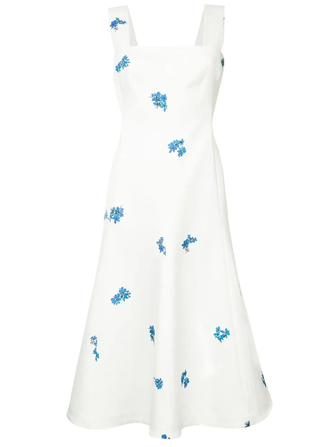 Camilla and Marc Diliana Midi Dress White Size 6 for rent on The Volte - main image