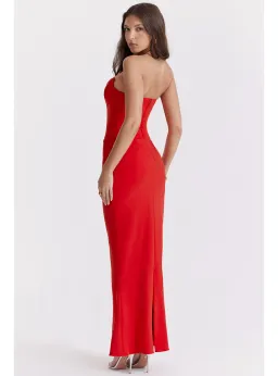 House of CB Tamara Dress in Red Size AU 8 for rent on The Volte - image 3