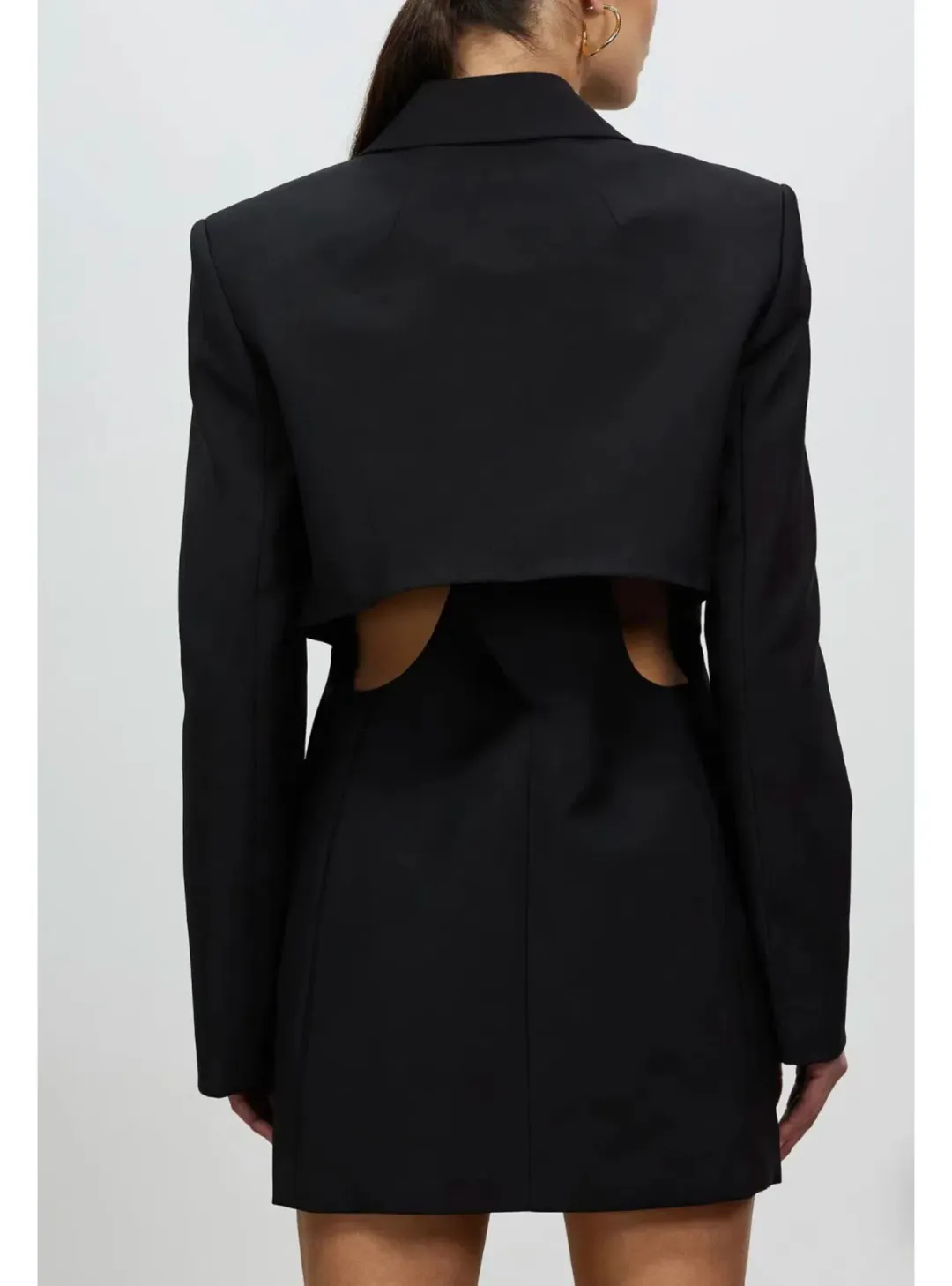 Camilla and Marc Portman Blazer Dress Black Size AU 10 for rent on The Volte - main image