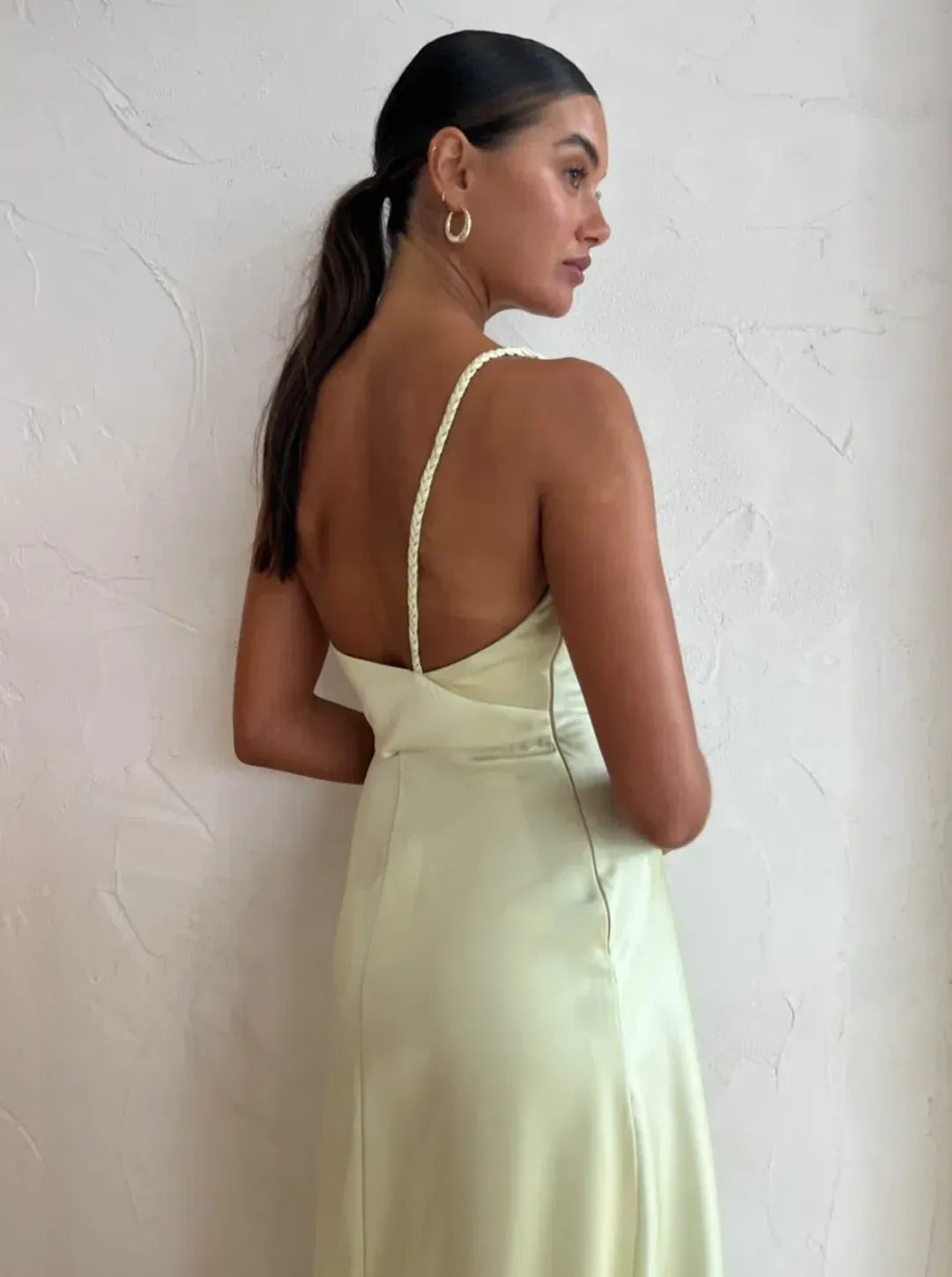 One Fell Swoop Hepburn Maxi In Limoncello Size 6 for rent on The Volte - main image