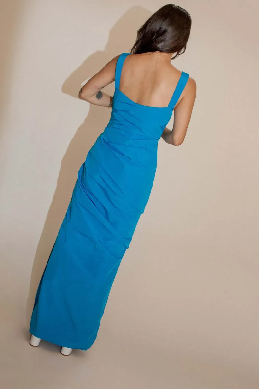 Paris Georgia Raf Dress Blue Size 10 for rent on The Volte - main image