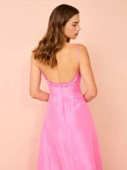 Aston Studio Raquel Dress In Candy Silk Size 12 for rent on The Volte - image 3