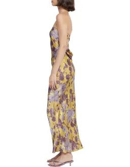 Bec & Bridge Moondance Strapless Maxi Dress Golden Violet Size XS / AU 6 for rent on The Volte - image 2