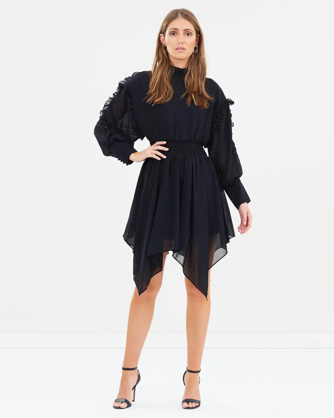 Mossman Nothing Ever Seen Before Dress Black Size AU 10 for rent on The Volte - main image