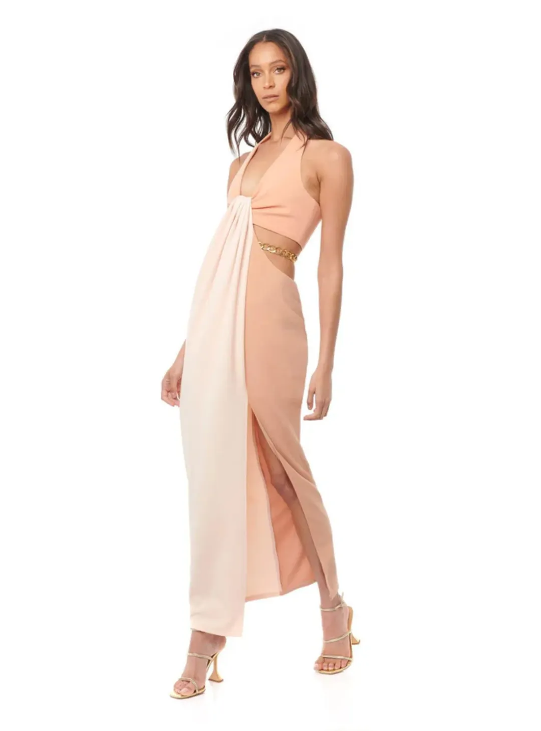 Eliya the Label Domenica Gown in Multi Size Small / AU 8 for rent on The Volte - main image