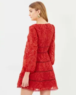 Keepsake The Label About Us Mini Dress Red Size 12 for rent on The Volte - image 3