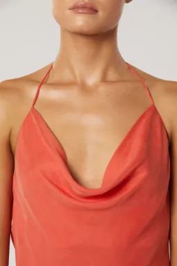 Winona Marcella Cowl Dress Scarlet Red Size XXS / AU 4 for rent on The Volte - image 7