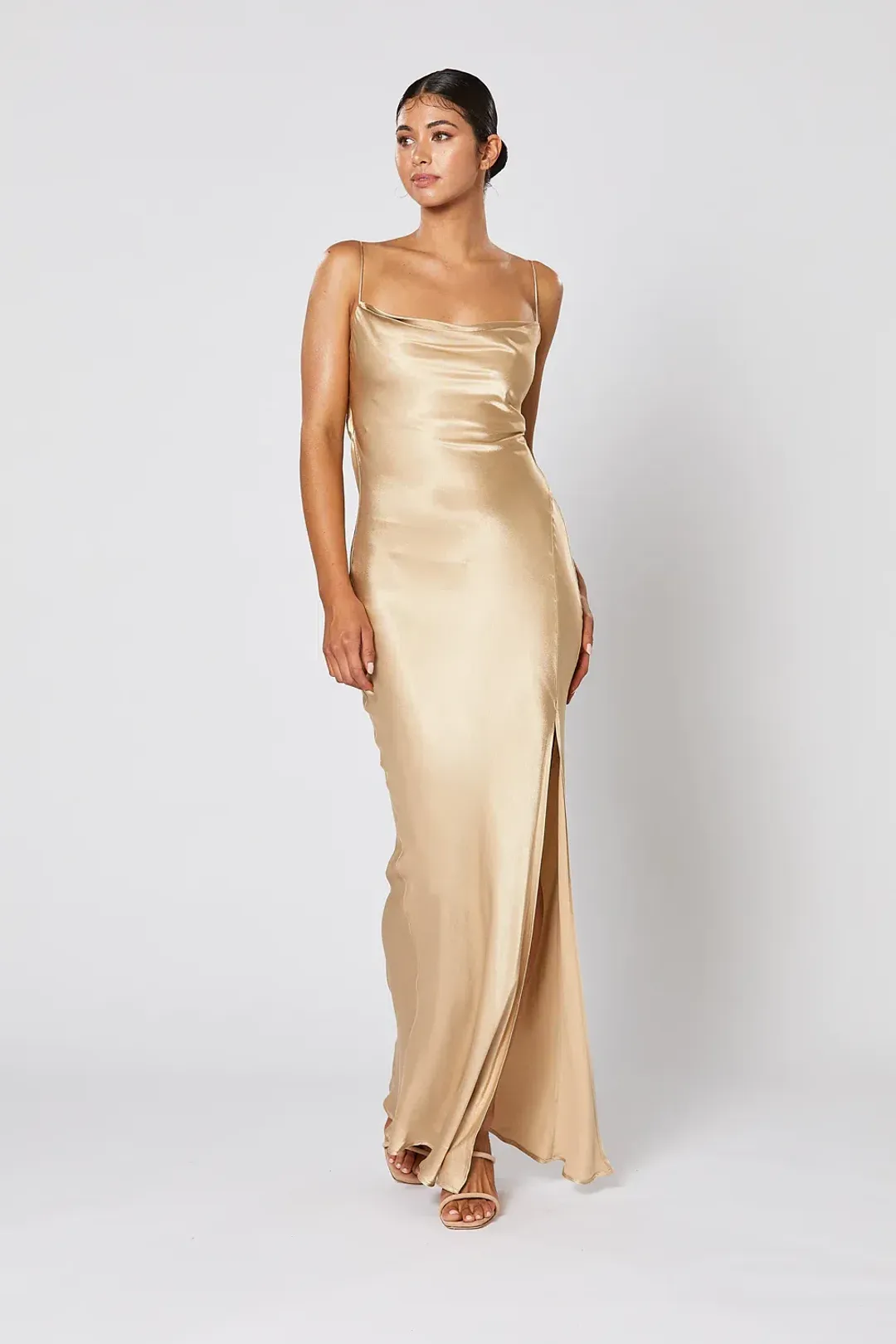 Winona Cheri Dress Gold Size XS / AU 6 for rent on The Volte - main image