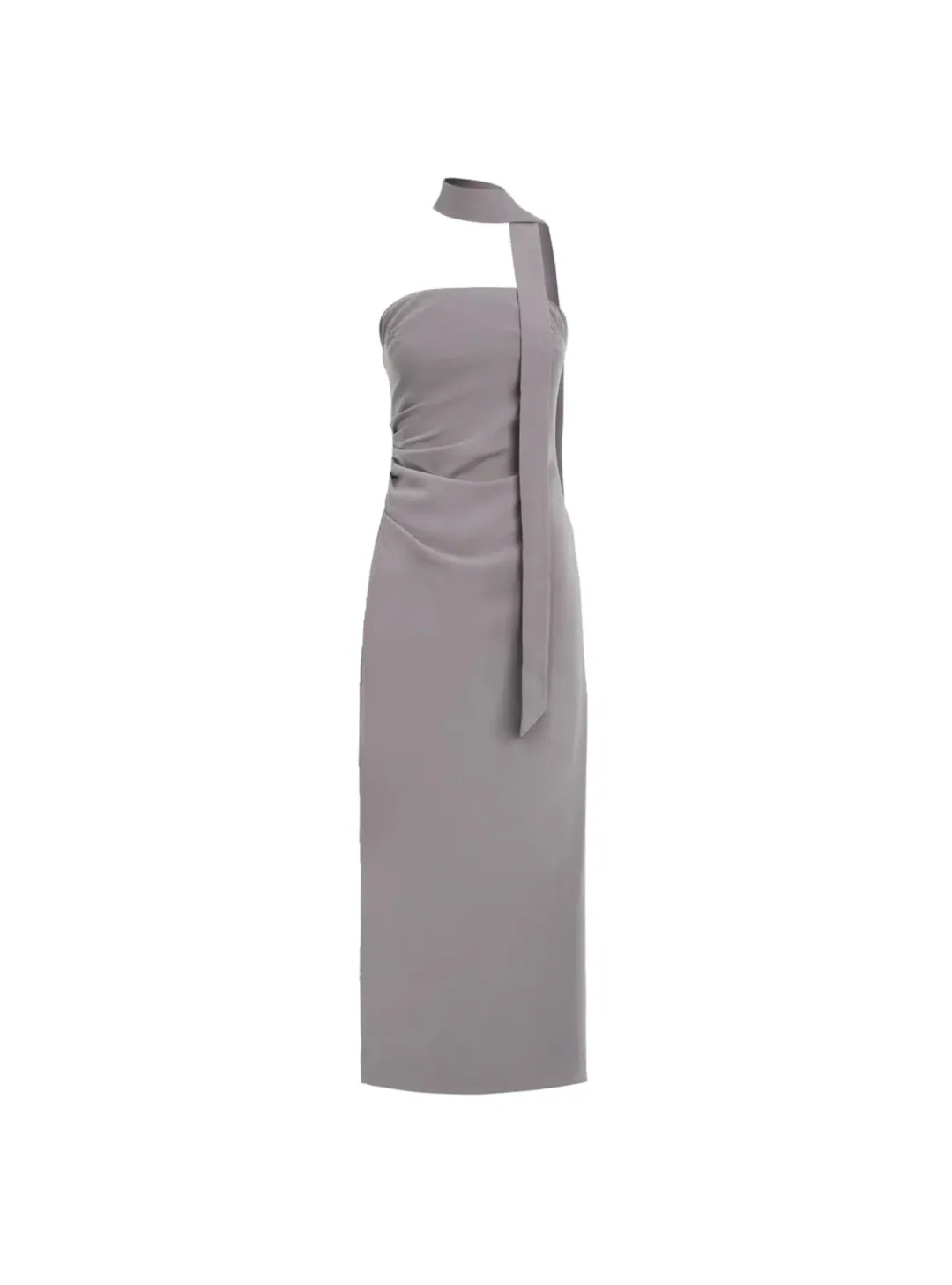 Kookai Koko Scarf Maxi Dress Charcoal Size 40 / AU 12 for rent on The Volte - main image
