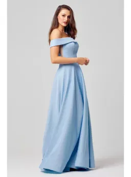 Tania Olsen Ella PO386 Floor Length Light Blue Size AU 12 for rent on The Volte - image 2