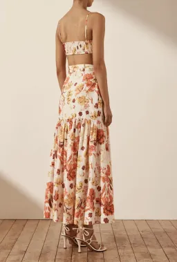 Shona Joy Kalani Maxi Wrap Skirt Floral Size AU8 for rent on The Volte - image 3