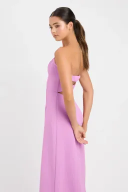Kookai Alpha Strapless Dress Violet Size 34 / AU 6 for rent on The Volte - image 2