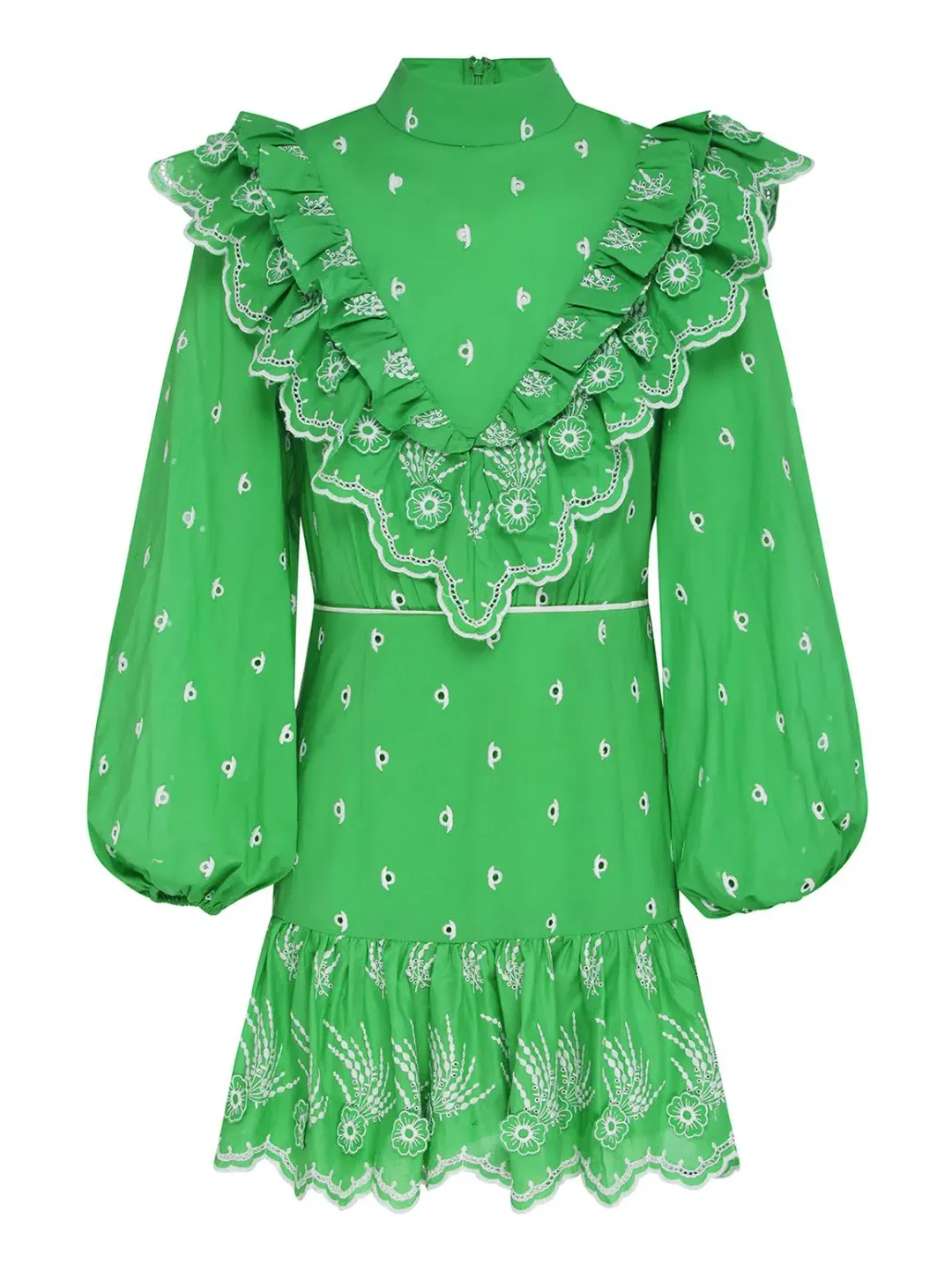 Alice McCall Love Supreme Mini Dress Fern Size 8 AU for rent on The Volte - main image