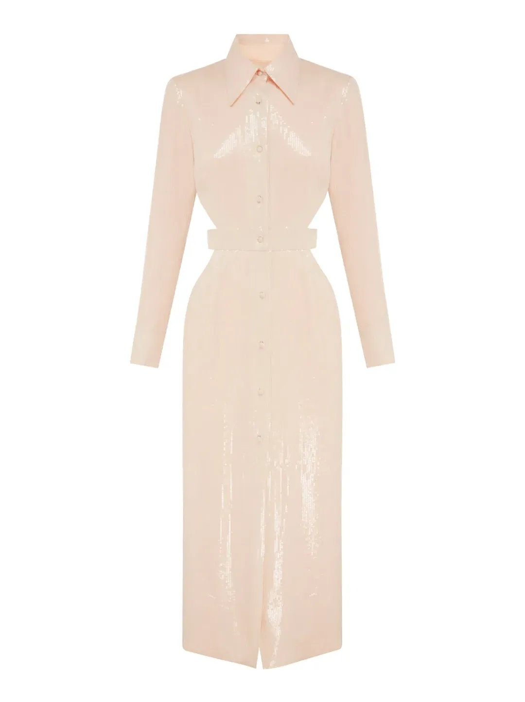 Alice McCall Night Sky Trench Dress Chai Latte Size 10 AU for rent on The Volte - main image