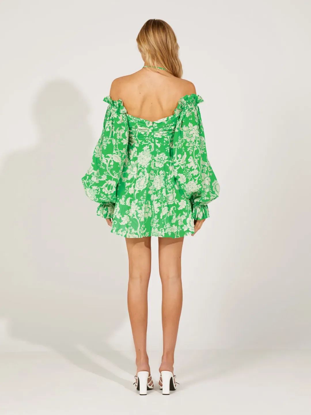 Alice McCall Mary Anne Mini Dress Green Apple Size 8 AU for rent on The Volte - main image