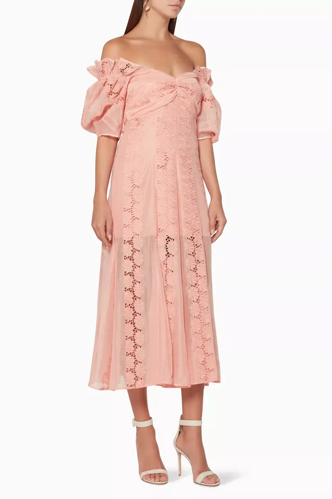 Alice McCall About You Midi Dress Rogue Pink Size 8 for rent on The Volte - main image