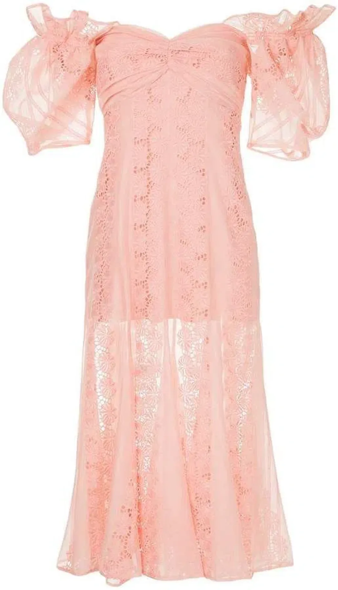 Alice McCall About You Midi Dress Rogue Pink Size 8 for rent on The Volte - main image