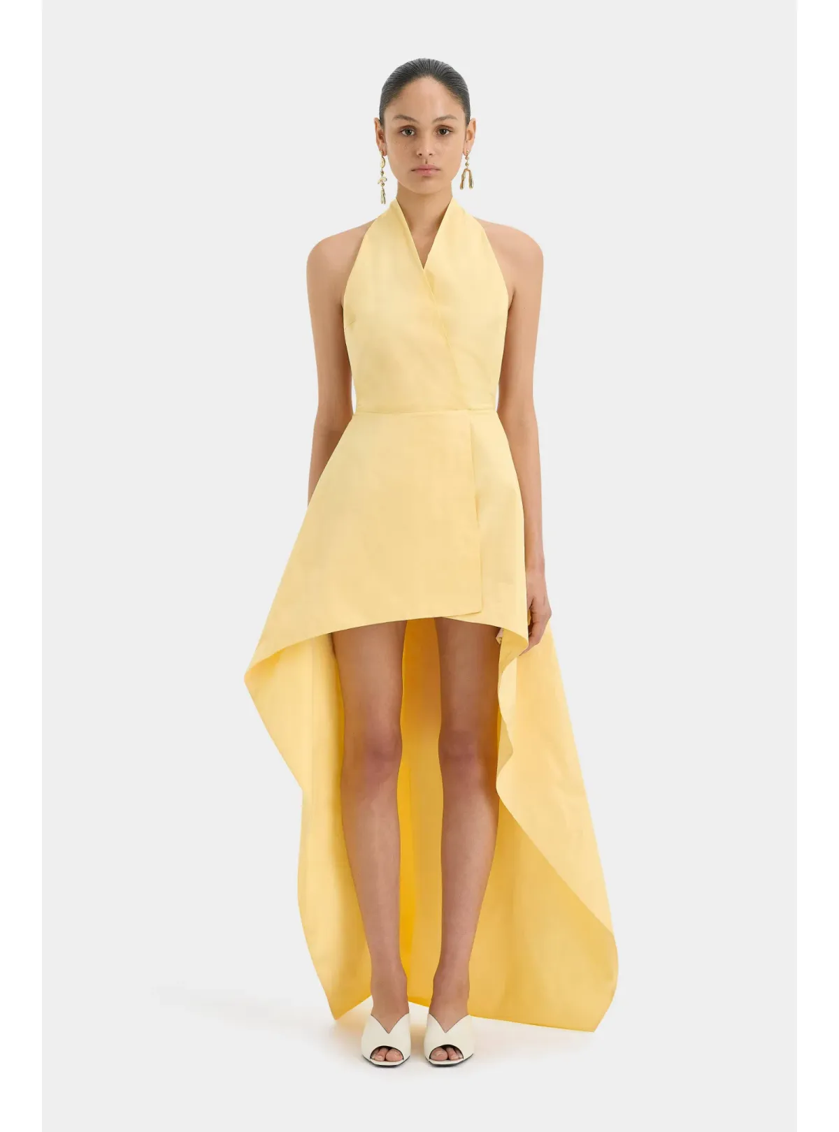 Sir The Label Limited Edition Yan Yan Gown Yellow Size 0 / AU 6 for rent on The Volte - main image