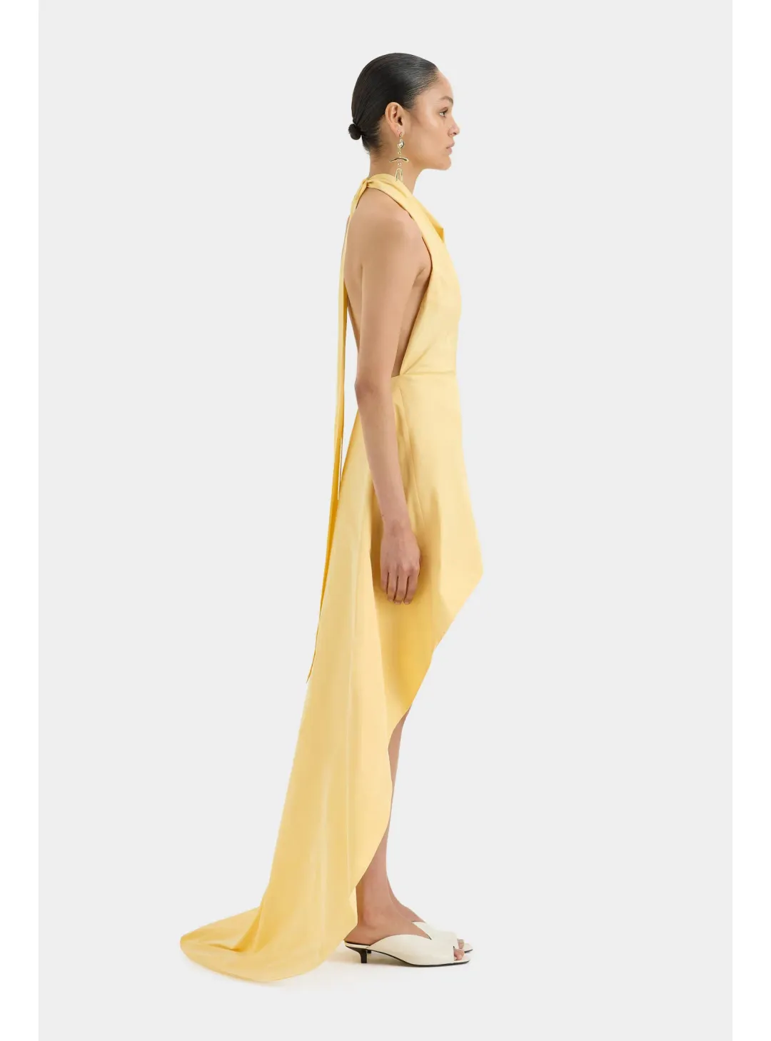 Sir The Label Limited Edition Yan Yan Gown Yellow Size 0 / AU 6 for rent on The Volte - main image