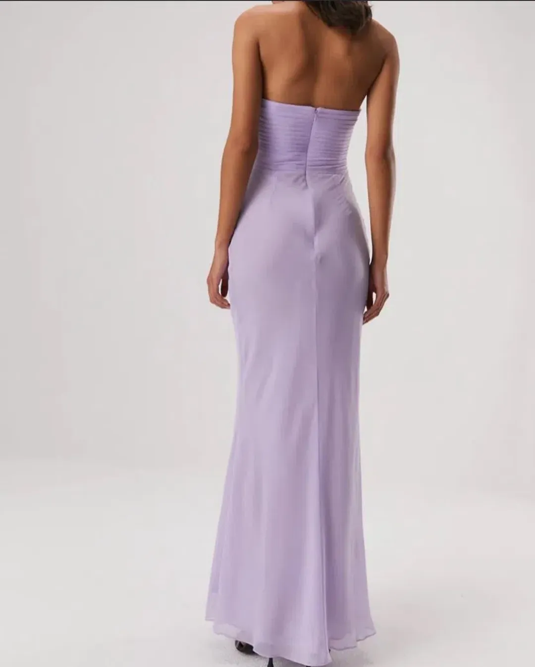 Misha Saga Maxi Dress In Violet Size 8  for rent on The Volte - main image