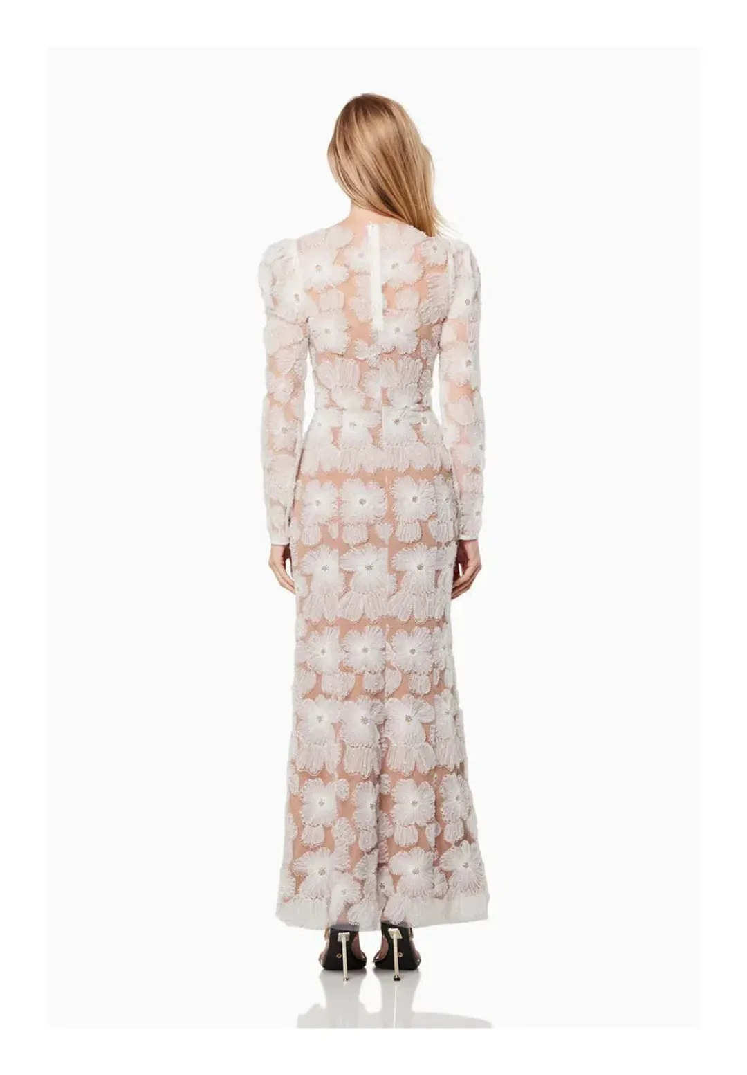 Elliatt Darcy Maxi Gown in White Size X-Large / AU 14 for rent on The Volte - main image