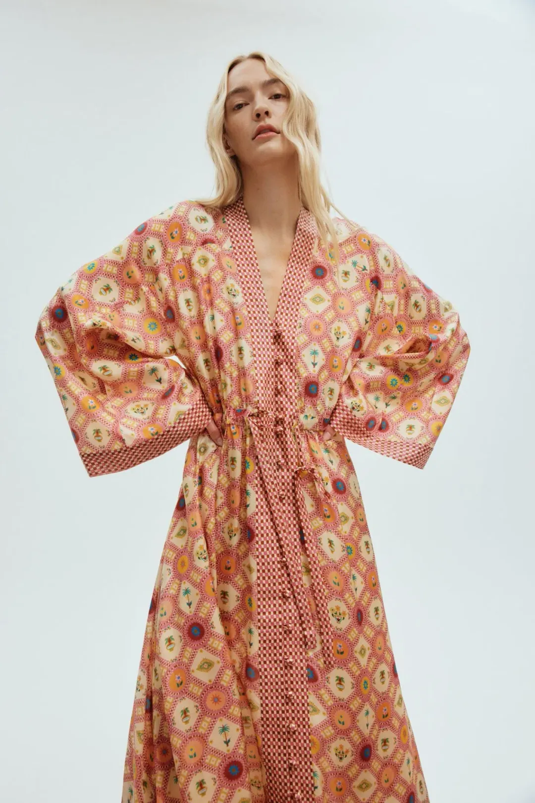 Alemais Omen Shirtdress Print Size 14 for rent on The Volte - main image