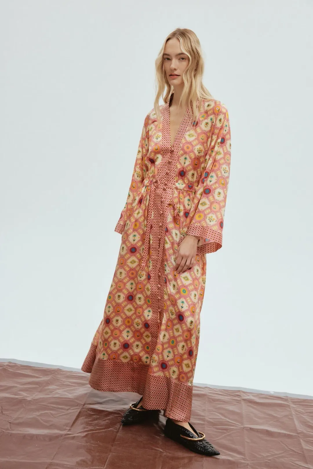 Alemais Omen Shirtdress Print Size 14 for rent on The Volte - main image