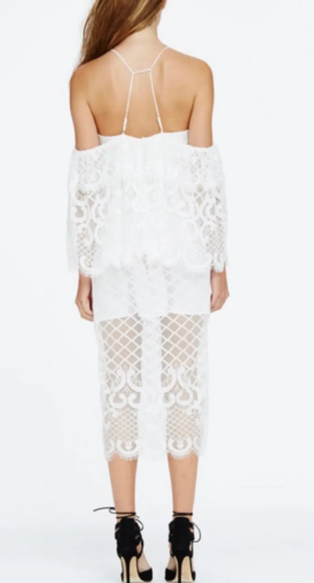 Alice McCall Bless The Dress in White Size 6 for rent on The Volte - main image