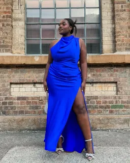 Sheike Venus Maxi Dress Cobalt Blue Size 16 for rent on The Volte - image 3