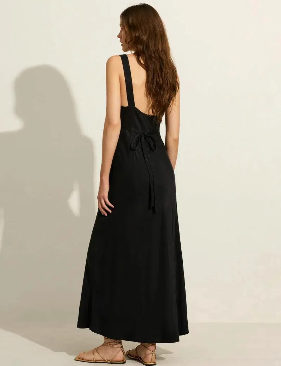 Auguste Aurelia Maxi Dress Black Size 12 for rent on The Volte - main image