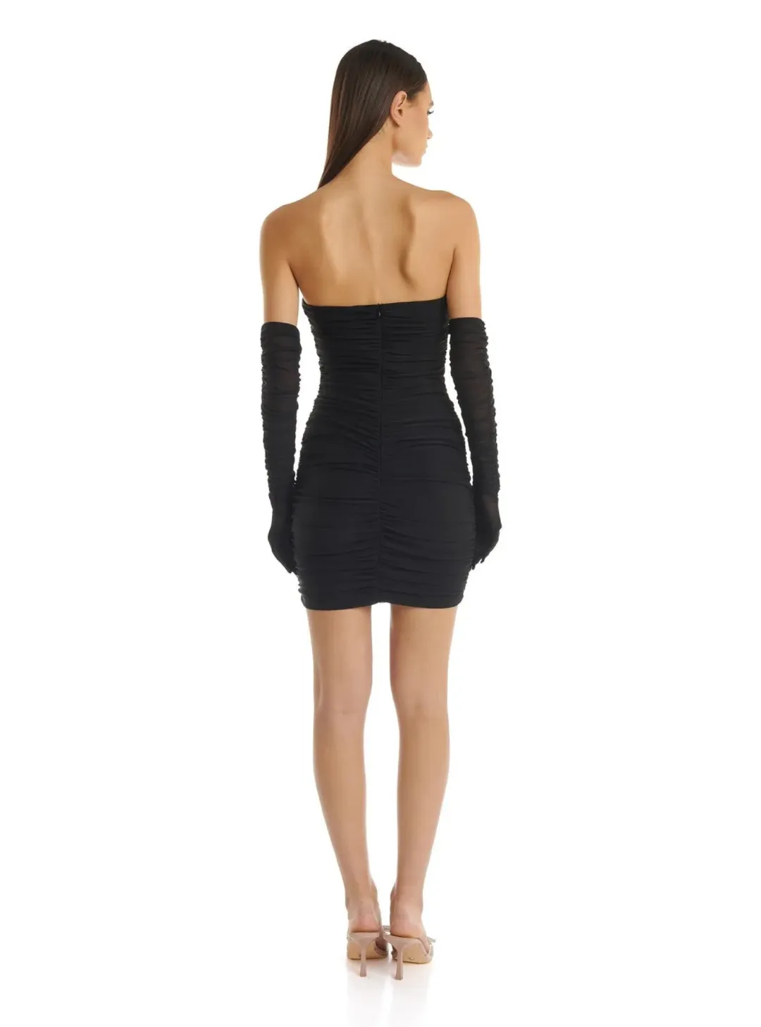 Eliya the label Jordyn Dress Black Size L / AU 12 for rent on The Volte - main image
