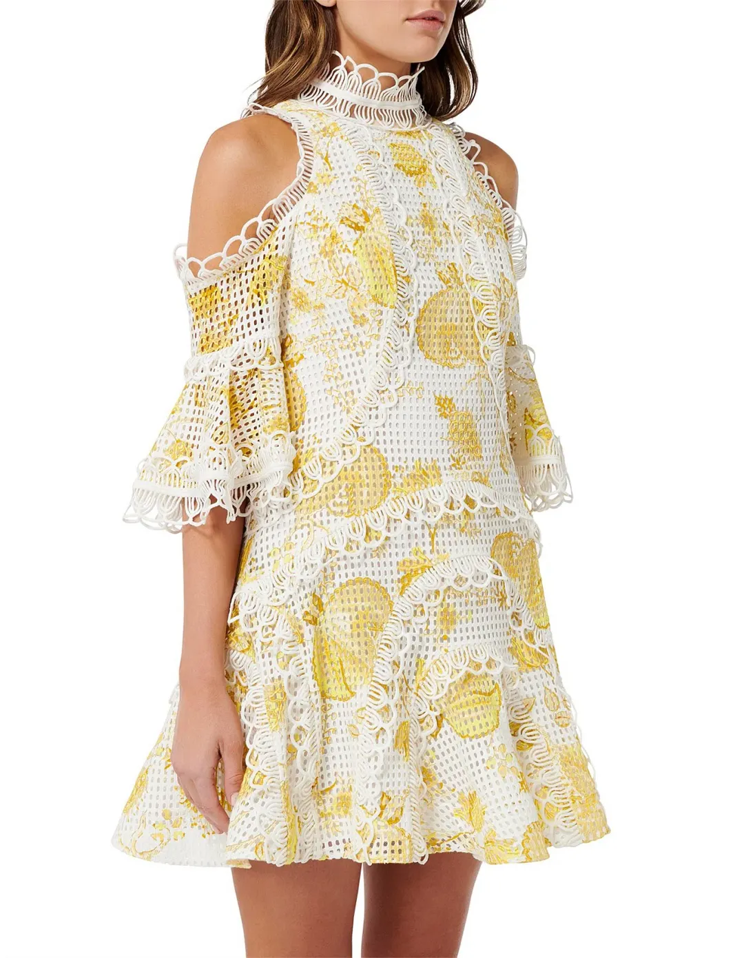 Thurley Chintz Spliced Dress Print Size 6 for rent on The Volte - main image