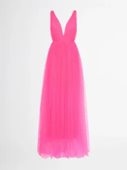 Sheike Imogen Maxi Dress Neon Pink Size 16 for rent on The Volte - image 4