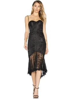 Misha Darlene Dress Black Size AU 14  for rent on The Volte - image 1