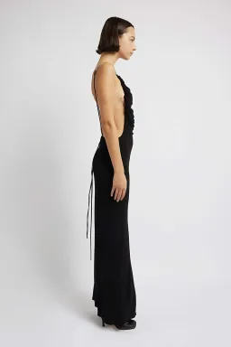 Christopher Esber Sculpted Strap Negative Space Cami Dress Black Size 12 AU for rent on The Volte - image 2