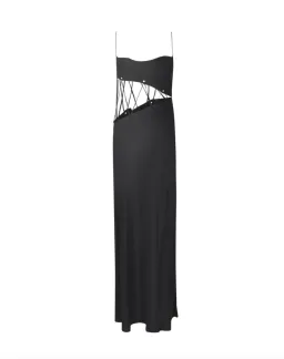 Christopher Esber Disconnect Cami Dress Black  Size 14 AU for rent on The Volte - image 3