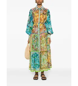 Alemais Dreamer Shirtdress Multi Size 14   for rent on The Volte - image 2