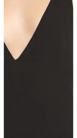 Dion Lee Fine Line Cami Slip Dress Black Size 10  for rent on The Volte - image 4