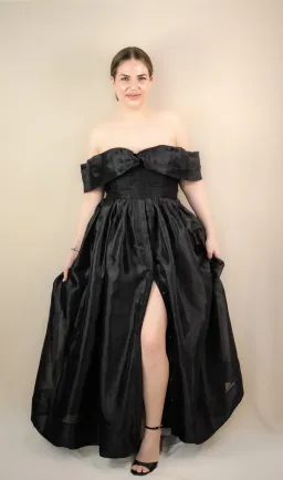 Aje Cordelia Corseted Maxi Dress Black Size 14 for rent on The Volte - image 4