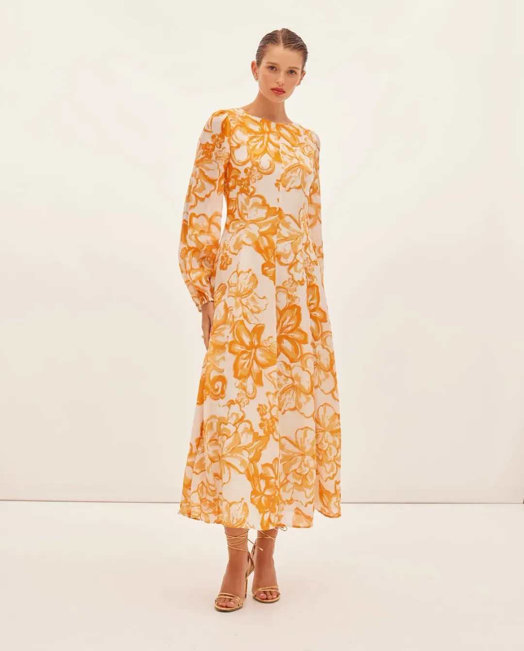 Kate Ford Amarillo Boater Gown Petunia Size 10 for rent on The Volte - main image