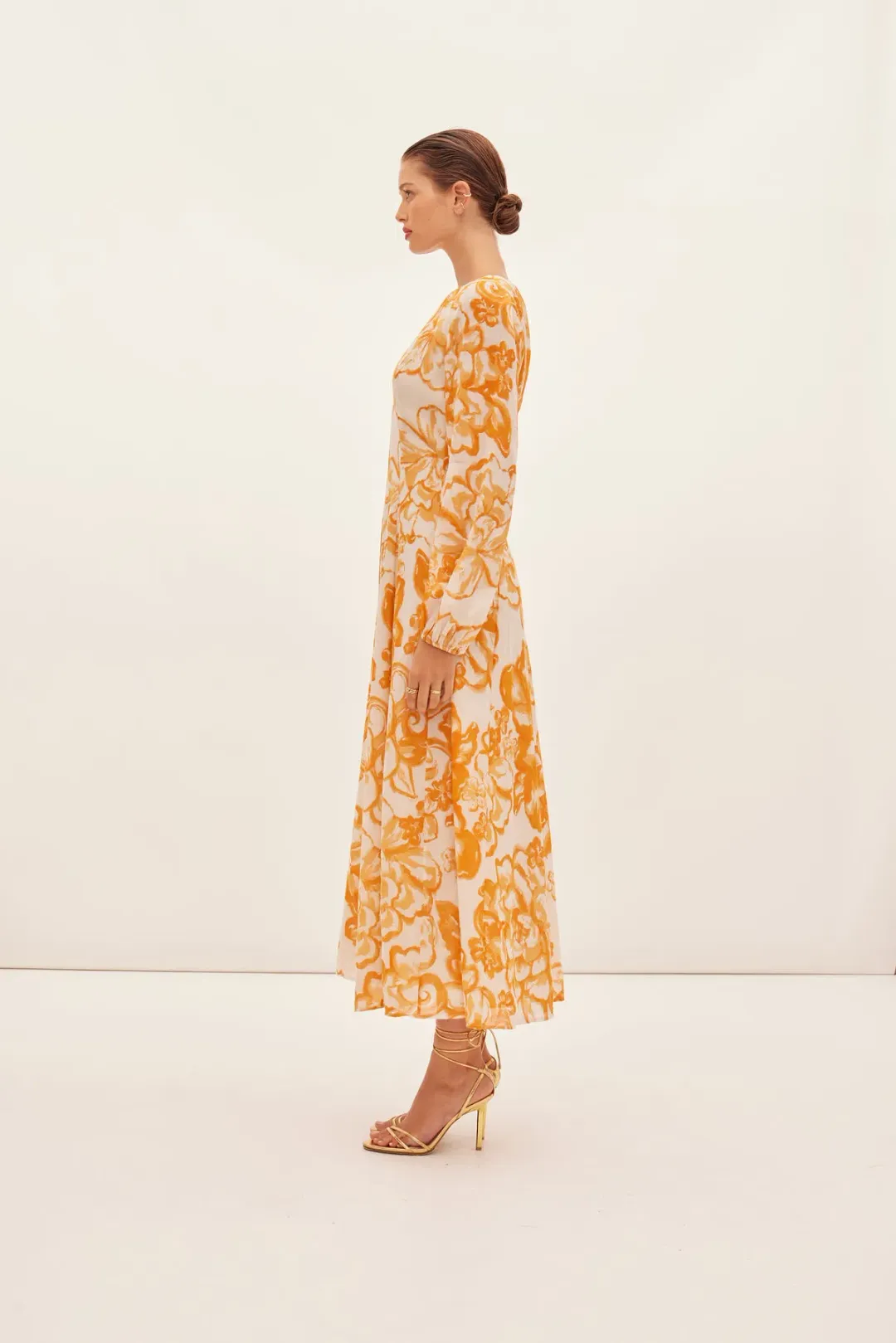 Kate Ford Amarillo Boater Gown Petunia Size 10 for rent on The Volte - main image