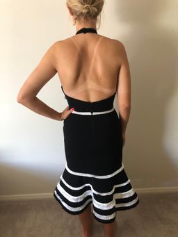 Alexis Doriann Dress Black Size 8 for rent on The Volte - image 4