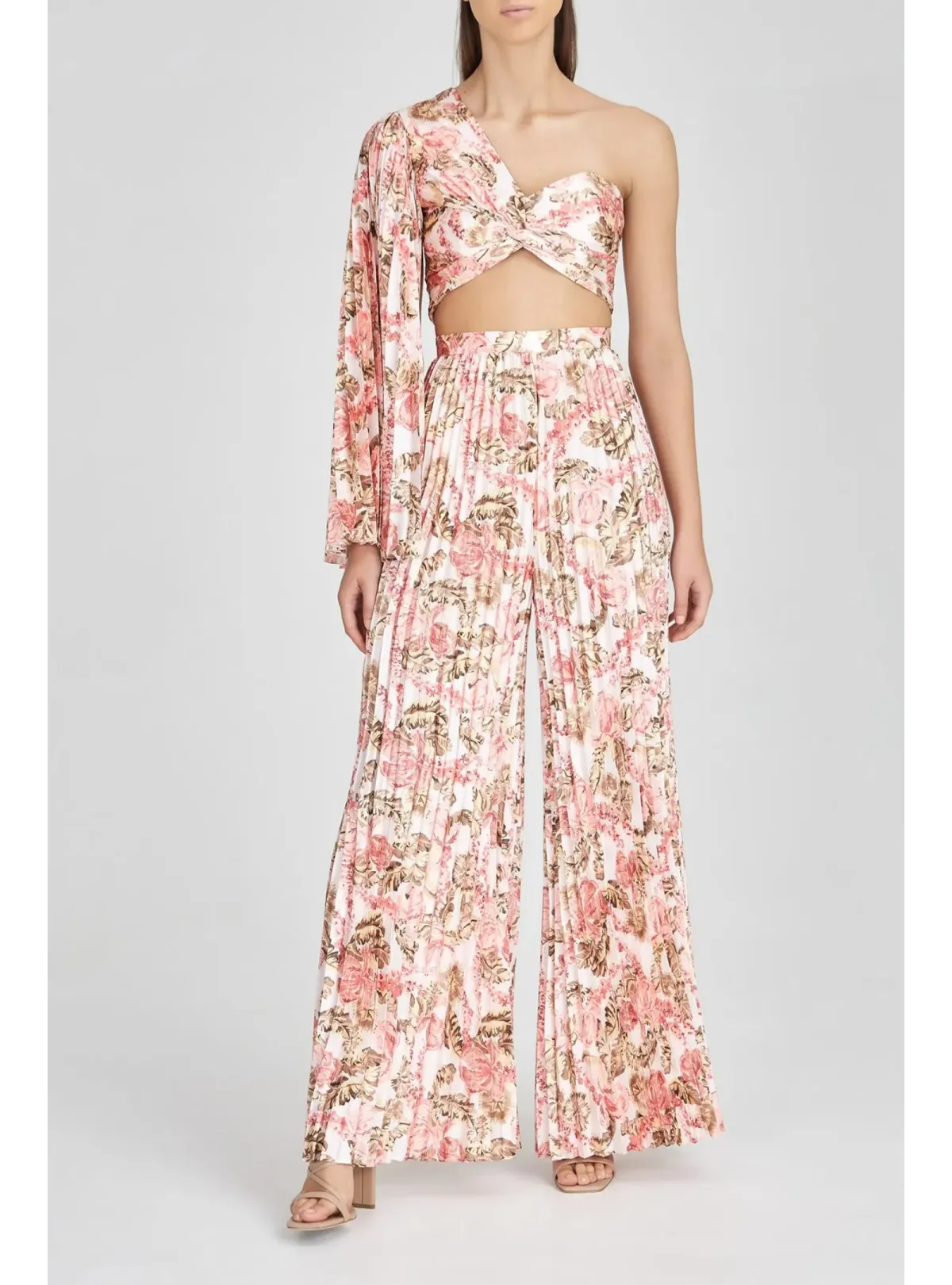Significant Other Simone Crop and Pants Set in Floral Size AU 10 for rent on The Volte - main image