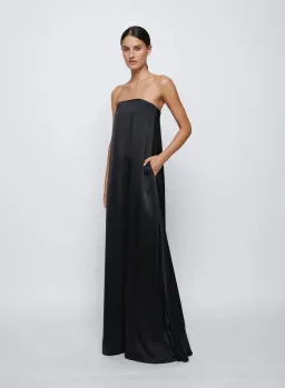 Anna Quan Delfina Maxi Dress Black Ink Size 8 for rent on The Volte - image 6