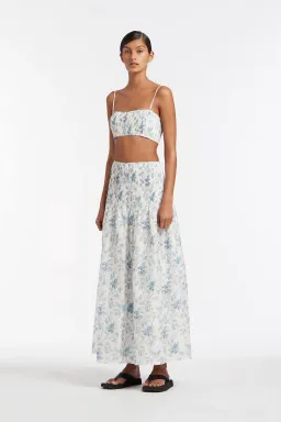 Sir the Label Clementine Pintuck Set in Blue Size 0 / AU 6 for rent on The Volte - image 1