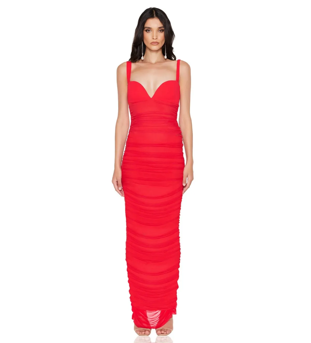 Nookie  Marlowe Maxi Dress with Lining Scarlett Size M/Au 10 for rent on The Volte - main image